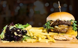 SMASHED DOUBLE BURGER